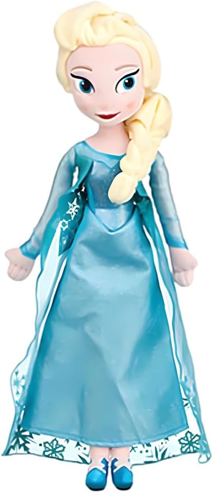 OCDSLYGB Elsa Plush Toy,Medium Soft Toy,Animals Figures Plush,Fro-zen Cartoon Plush Doll Plush Gifts,Elsa Animals Plush Figure Collection Children For Boys And Girls And Game Lovers - 40cm, TDD1181A
