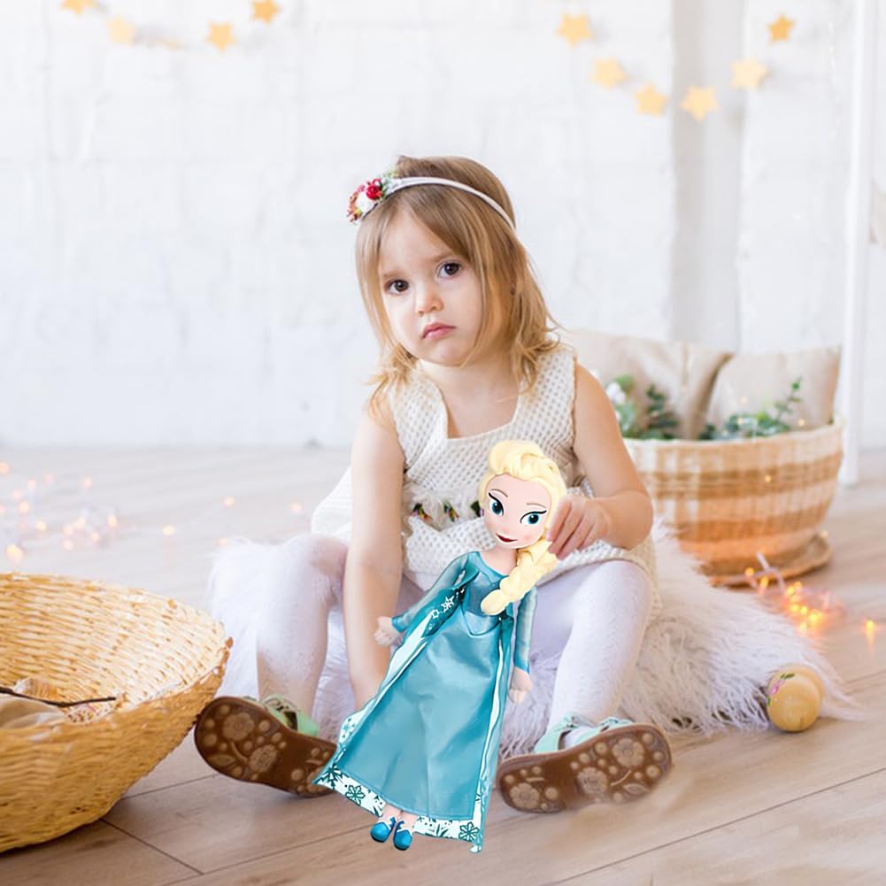 OCDSLYGB Elsa Plush Toy,Medium Soft Toy,Animals Figures Plush,Fro-zen Cartoon Plush Doll Plush Gifts,Elsa Animals Plush Figure Collection Children For Boys And Girls And Game Lovers - 40cm, TDD1181A - Image 6