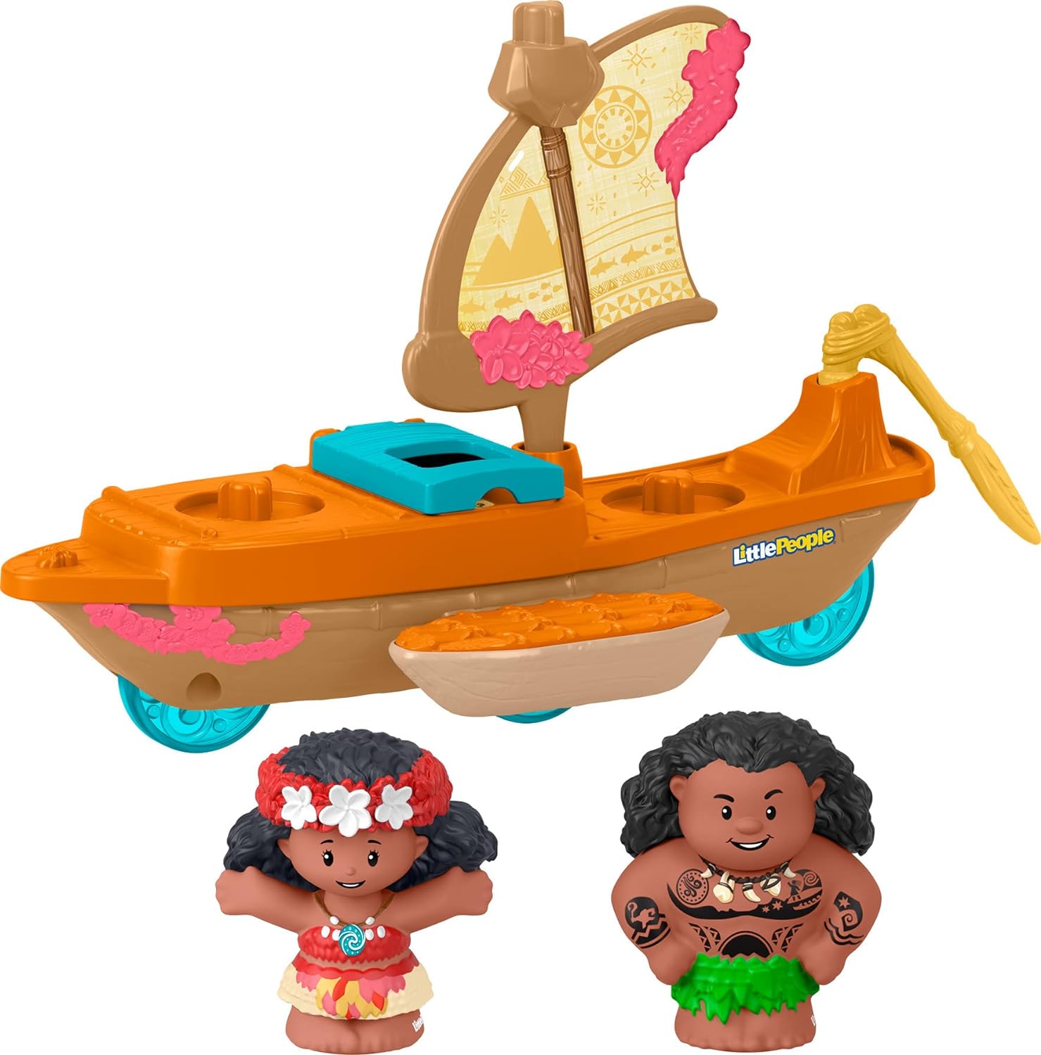 Disney Princess Moana & Maui's Canoe by Little People