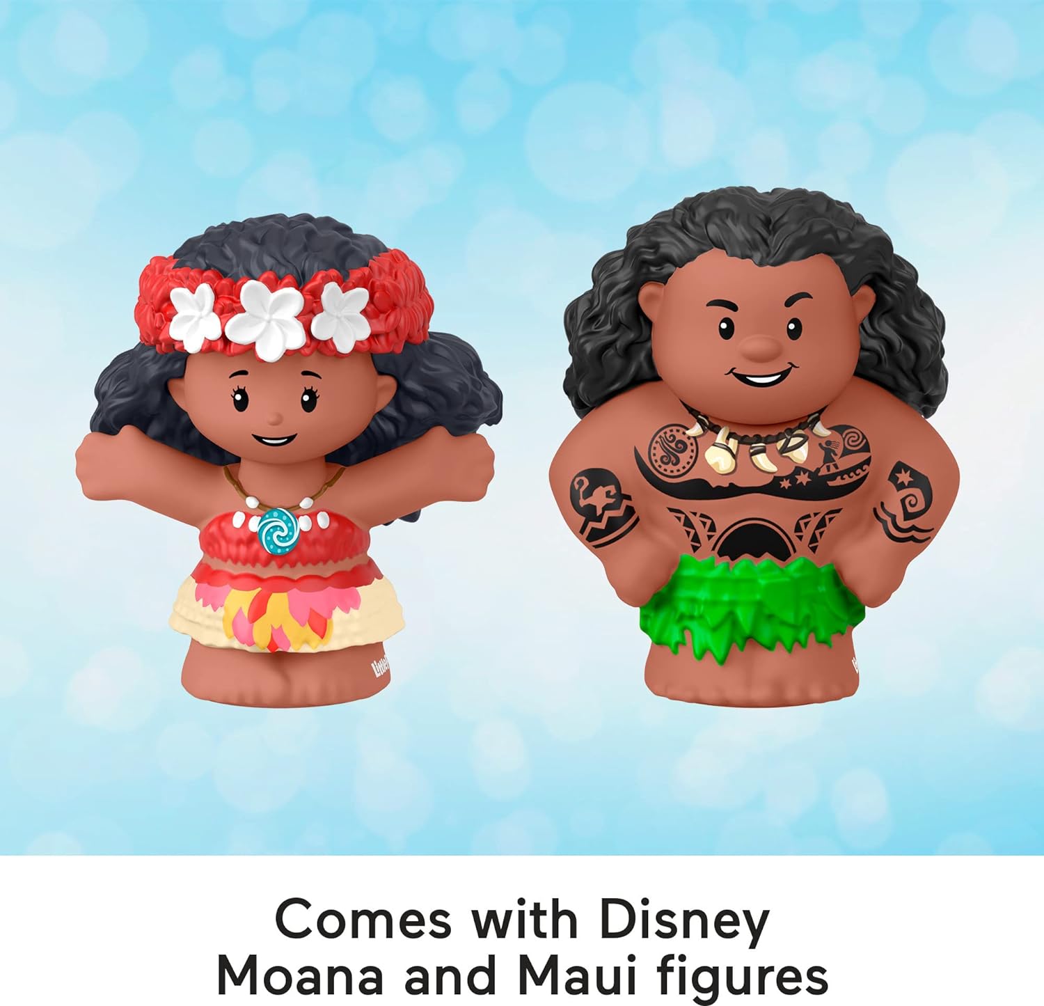 Disney Princess Moana & Maui's Canoe by Little People - Image 4