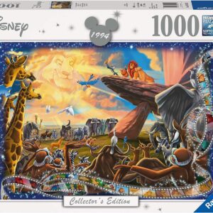 Ravensburger Disney Collector’s Edition Lion King 1000 Piece Jigsaw Puzzle for Adults and Kids Age 12 and Up