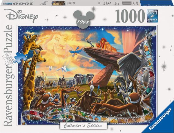 Ravensburger Disney Collector’s Edition Lion King 1000 Piece Jigsaw Puzzle for Adults and Kids Age 12 and Up