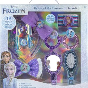 Disney Frozen 2 Hair Accessories Kit for Girls | Gift Set Includes Mirror, Hair Clips, Headbands & More |Gifts for Ages 3 & above by Townley Girl